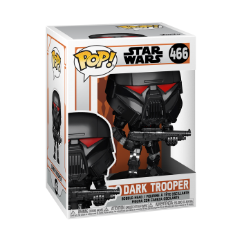 FUNKO POP! - Star Wars - The Mandalorian Dark Trooper #466